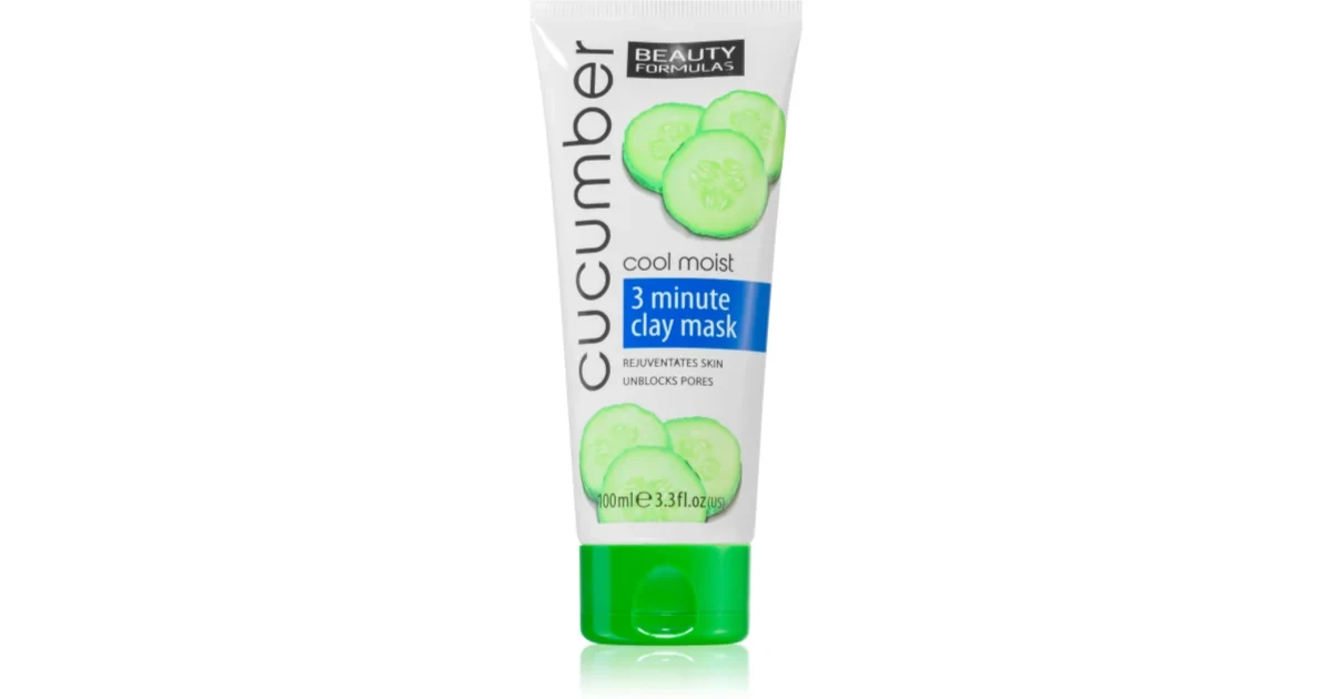 Beauty Formulas Facial Mask Cucumber 100mly 3Minute C