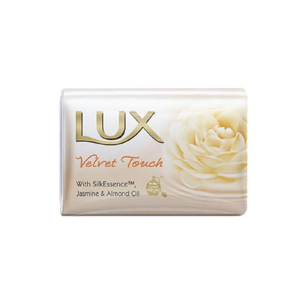 Lux Soap White  Velvet Touch Pk 128G