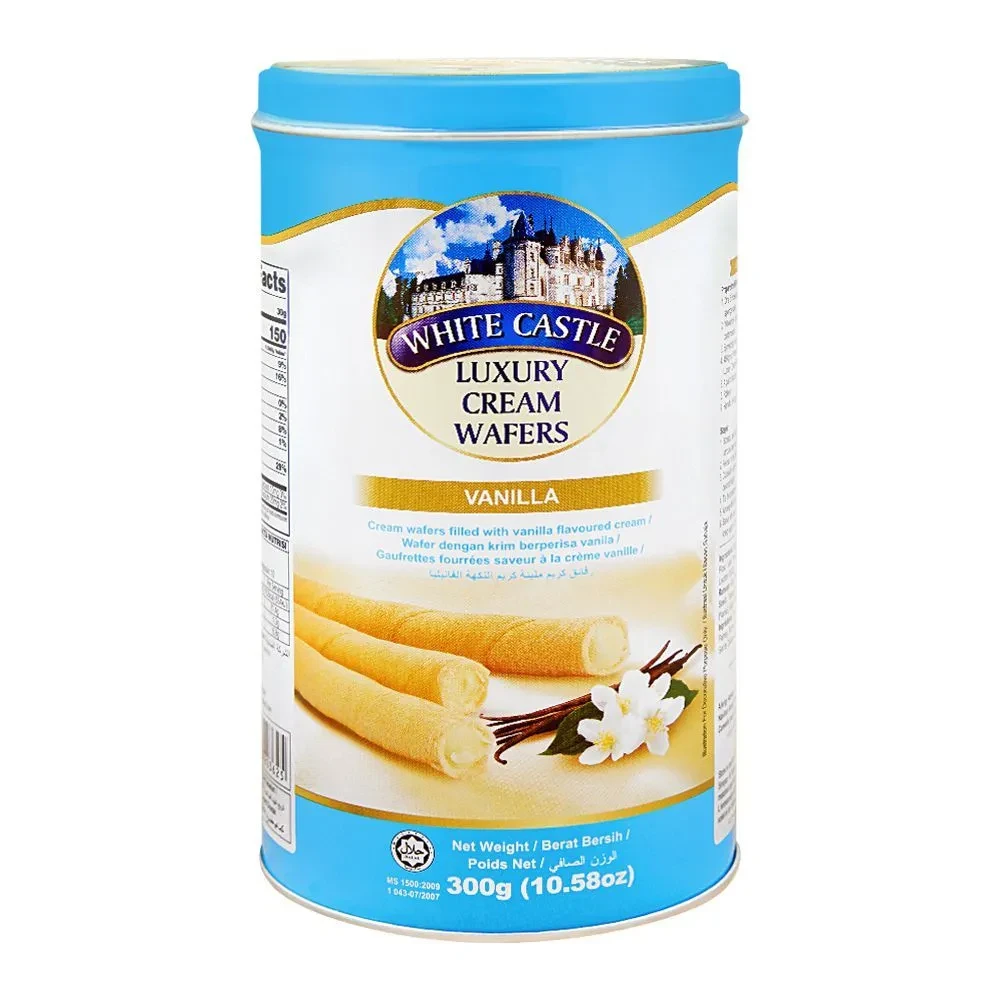 White Castle Wafer Rolls Vanilla 300G