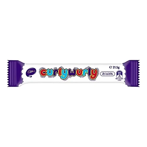 Cadbury Curly Wurly Chocolate Bar 21.5G