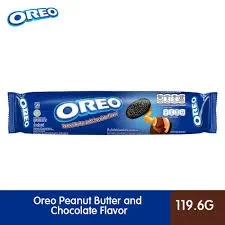 Oreo Biscuits Peanut Butter And Chocolate 119.6G