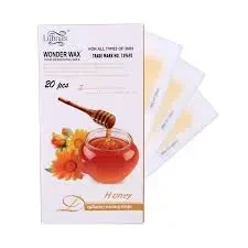 Lubnas Wonder Wax Strips 20P Honey