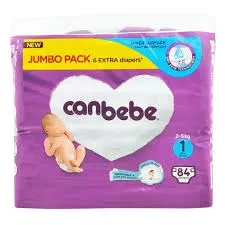 Canbebe Baby Diapers NB-1 84P