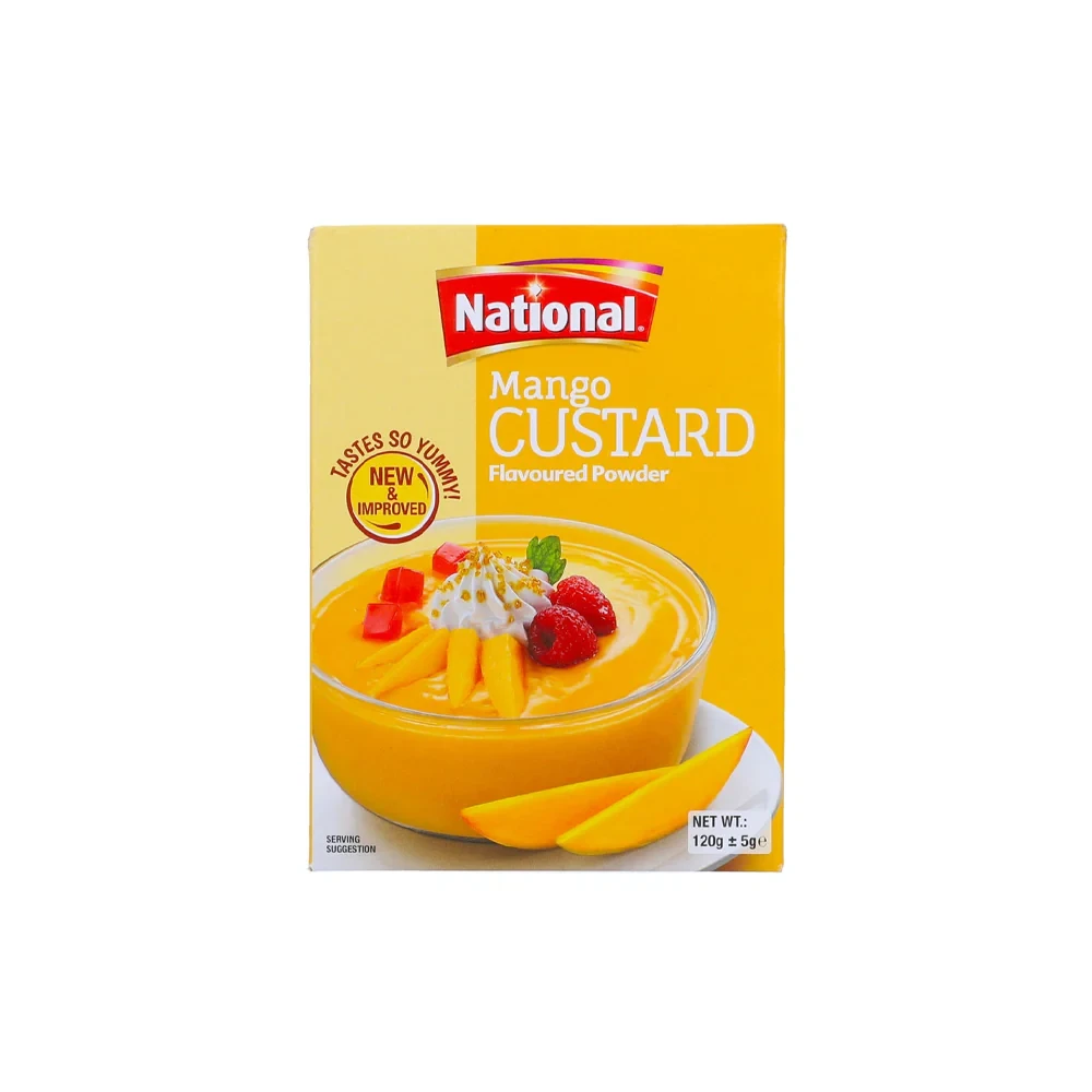 National Custard Mango 120G