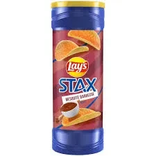 Lays Stax Mesquite Barbecue 163G