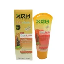 XQM Facial Cleansing Scrub Papaya 100G