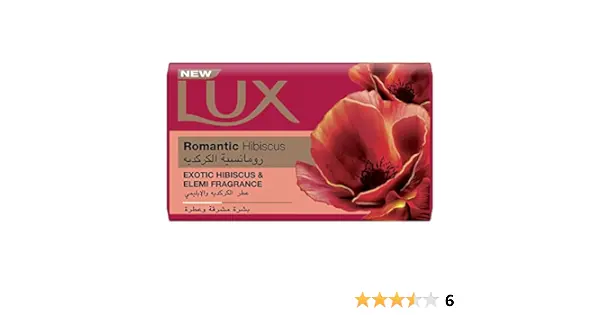 Lux Soap Saudi A Red Romantic Hibiscus 170G