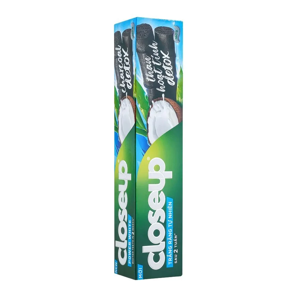 Close Up Toothpaste White Charcoal Detox 180G