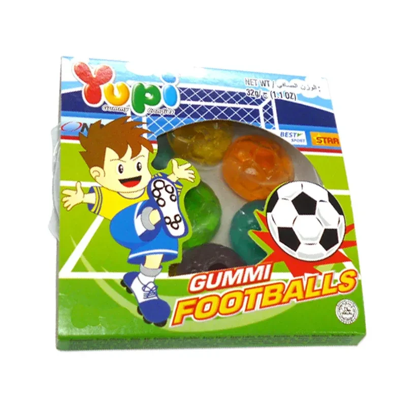 Yupi Jelly Gummi Footbolls 7p 30G