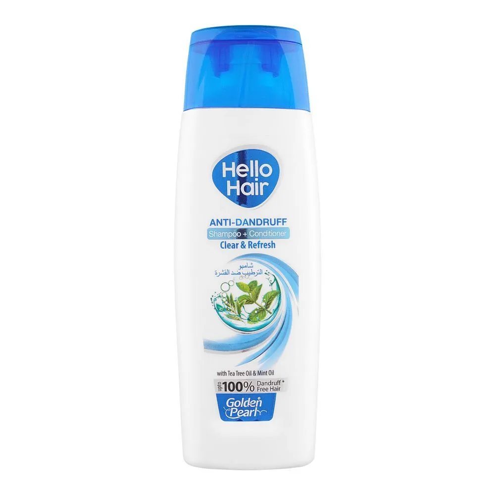 Golden Pearl Shampo Hello Hair Anti Dandruff 190ml