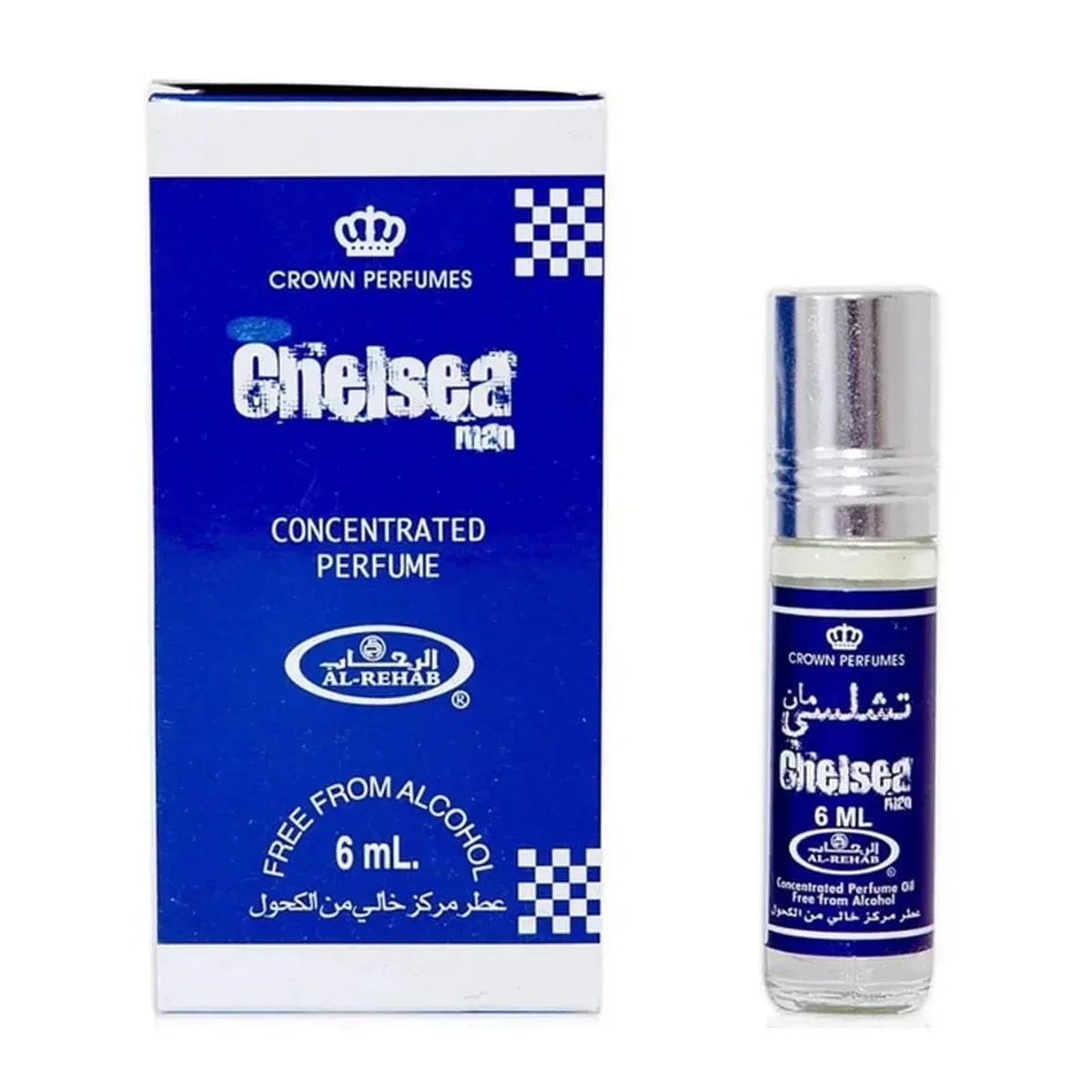 Al Rehab Concentrated Perfume Oil, Attar Chelsea 6ML