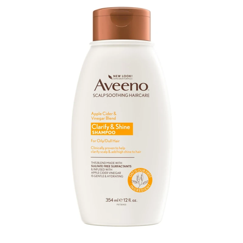 Aveeno Shampoo Clarify Shine 354ML