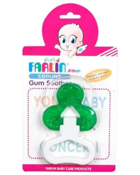 Farlin Cooling Gum Teether With Handle