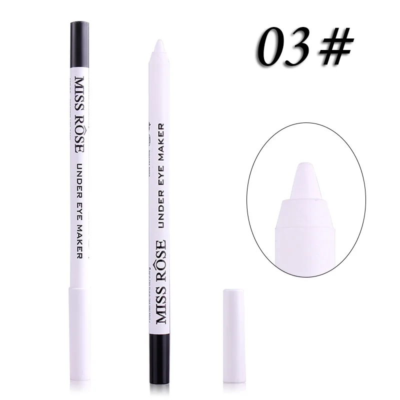 Miss Rose Eye Pencil White Blanc Ue 03