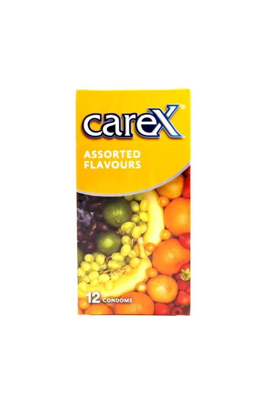 Carex Condoms Assorted Flavours 12S