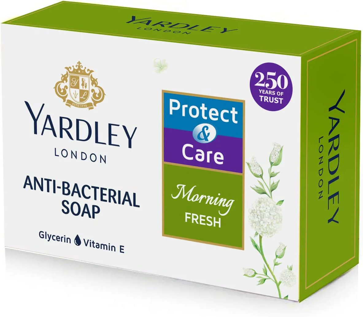 Yardley Soap Morning Fresh Protect And Care 100G