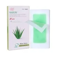 Lubnas Wonder Wax Strips 20P Aloe Vera