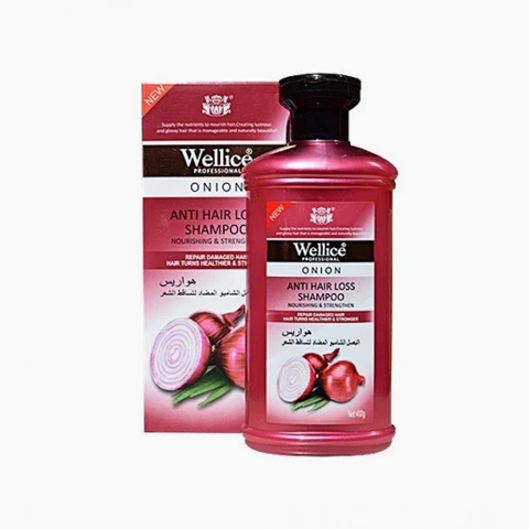 Wellice Shampoo Essence Onion 400G