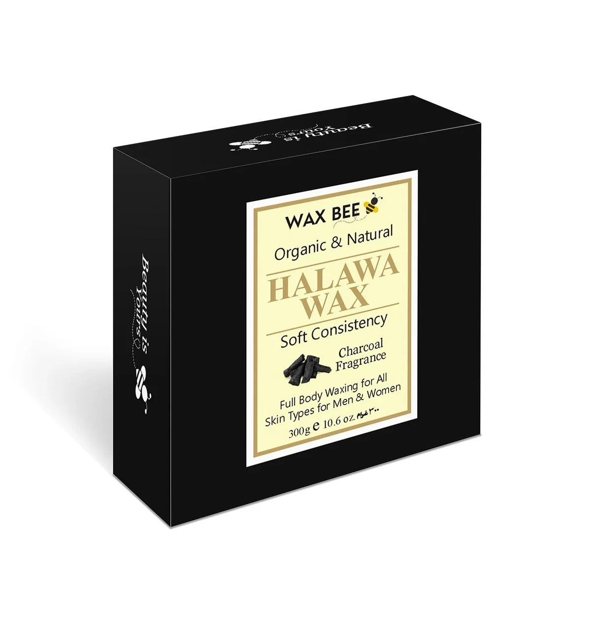 Wax Bee Halawa Wax Charcoal 300ML