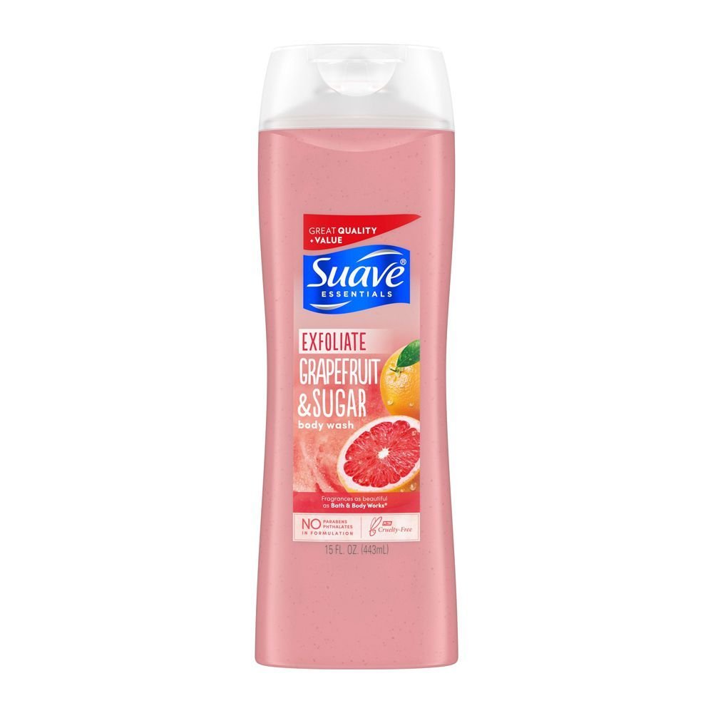 Suave B-Wash Grapefruit Sugar 443ML