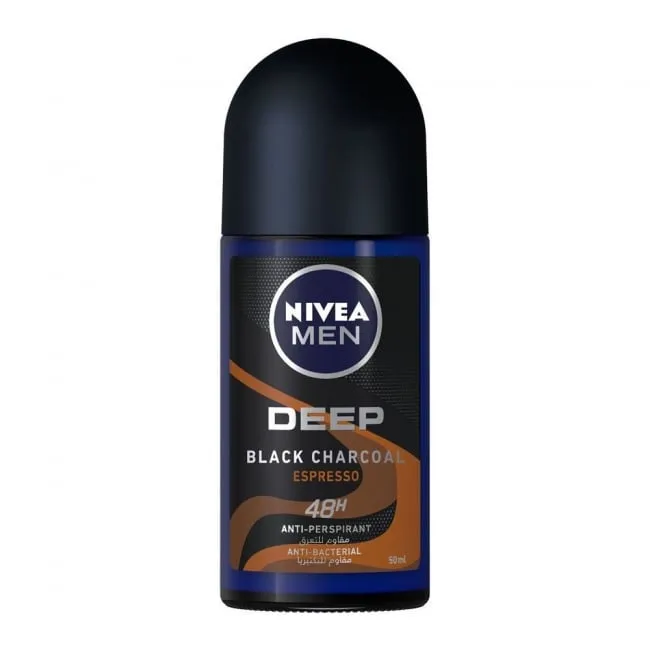 Nivea Roll On Men Deep Charcoal Espresso 50ML