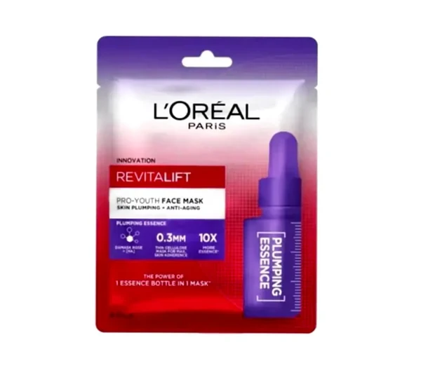 L'oreal Sheet Mask Revitalift Plumping And Aging