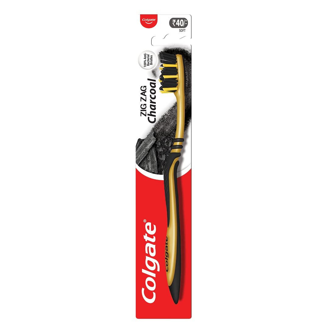 Colgate Toothbrush Zig Zag Charcoal