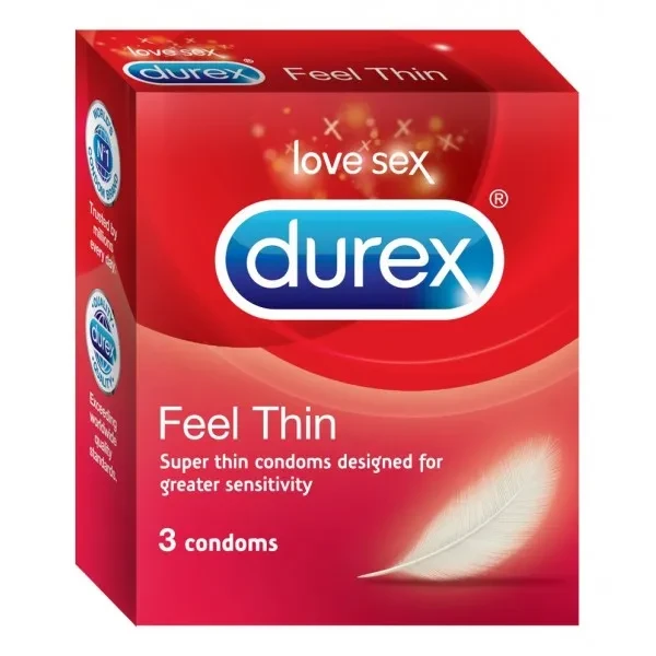 Durex  Condoms Feel Thin 12s