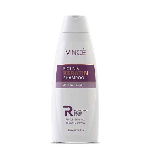 Vince Shampoo Biotin Keratin 230ML