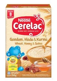 Nestle Cerelac Wheat-Honey-Dates 8+ 250G