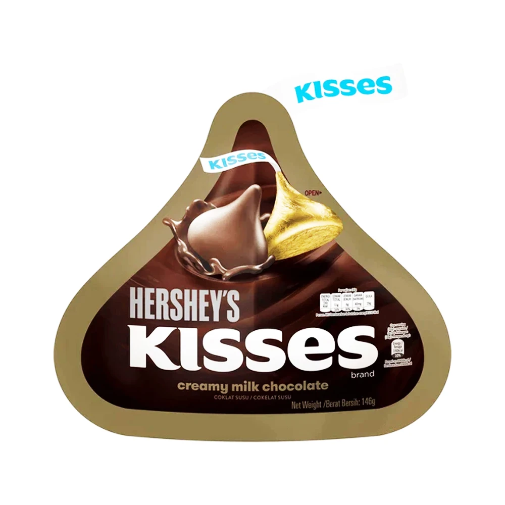 Hershey's Kisses Chocolate Pouch Creamy Milk 150G