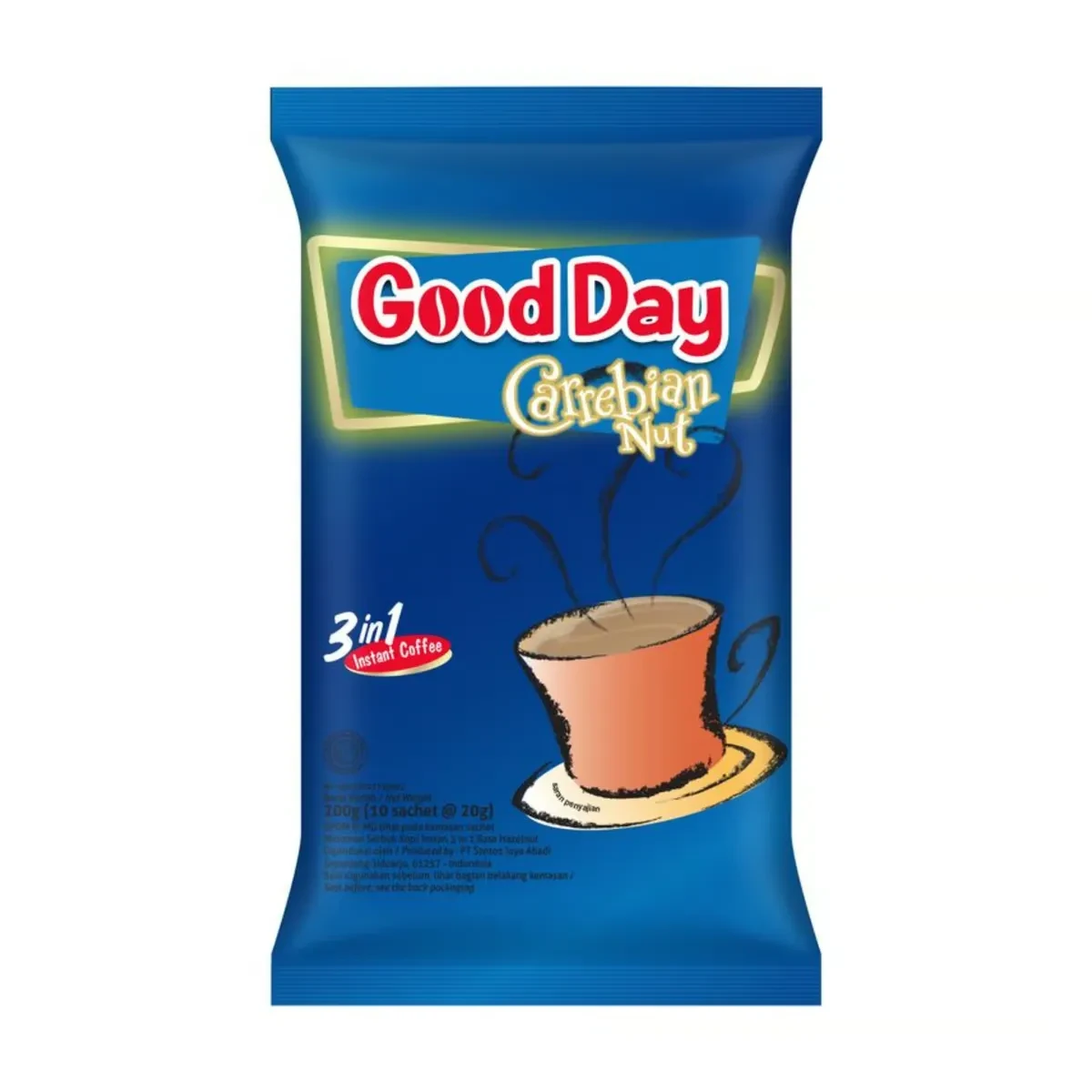 Good Day Coffee Sachet 3In1 Carrebian Nut 20G