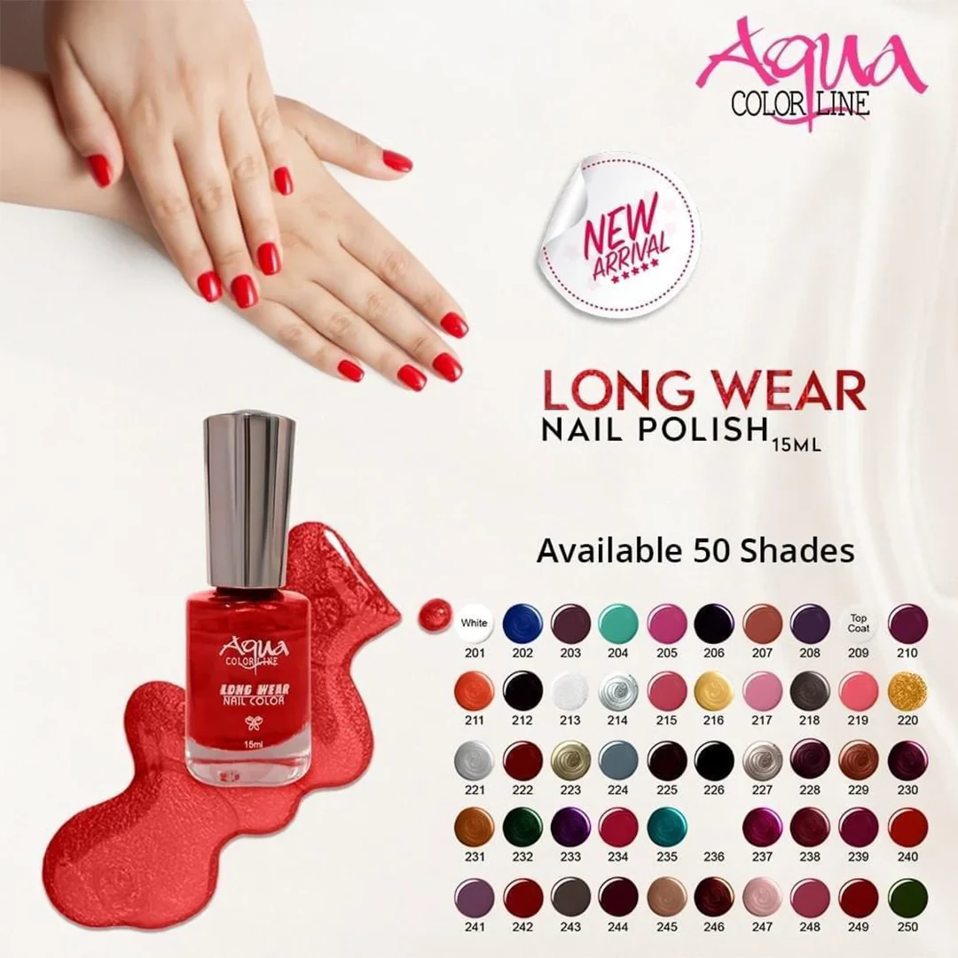 Aqua Color Line Nail Polish 3512 210