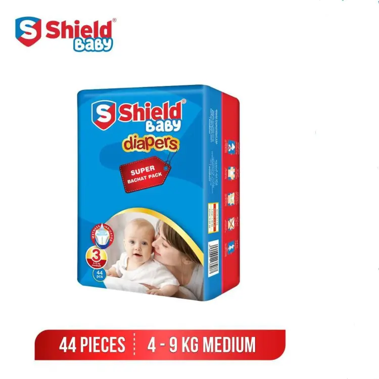 Shield Diapers 3-M 44P