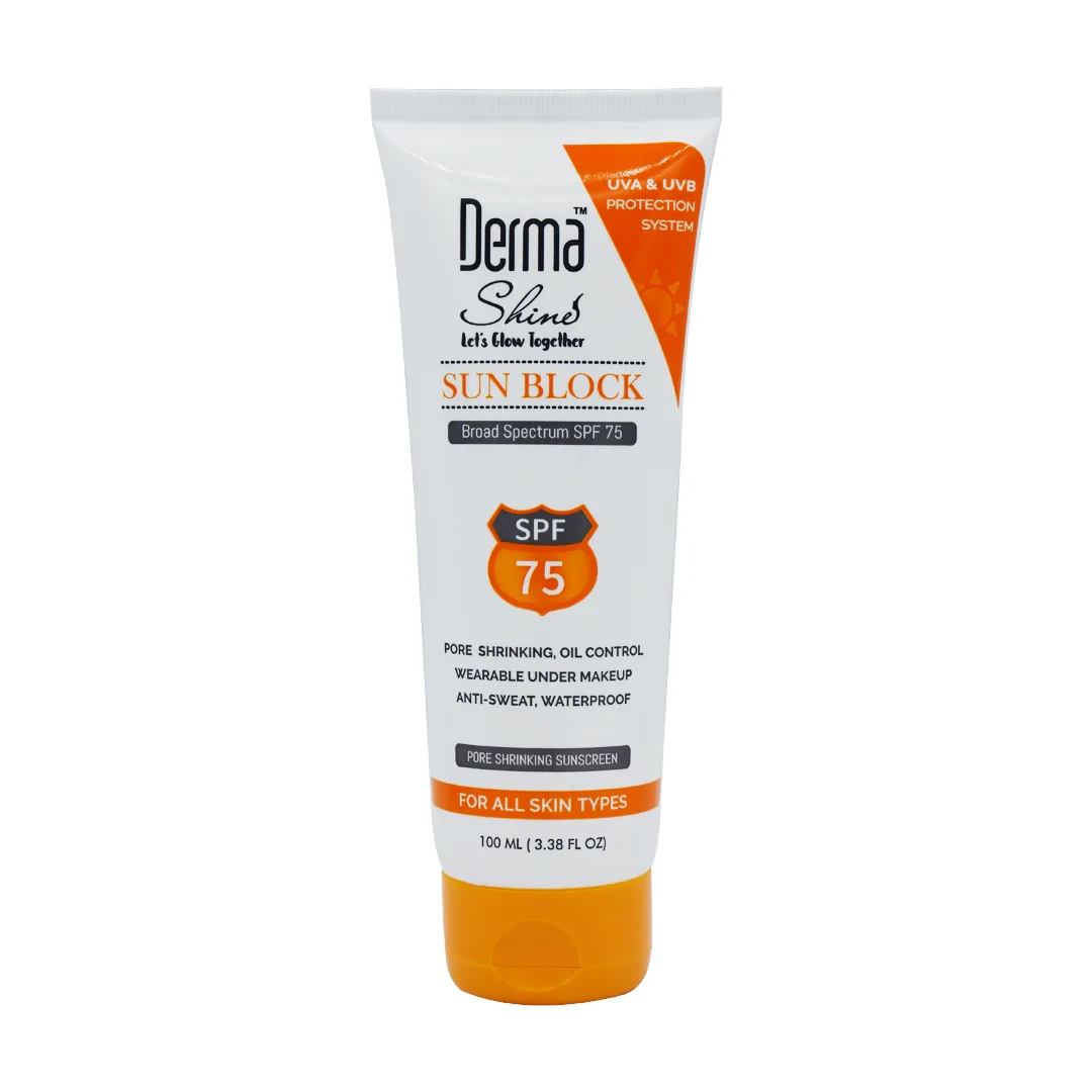 Derma Shine Sunblock SPF75 100G