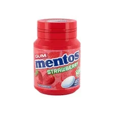 Mentos Gum Tub Strawberry 56G