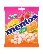 Mentos Chewy Candies Pouch Fruit 135G