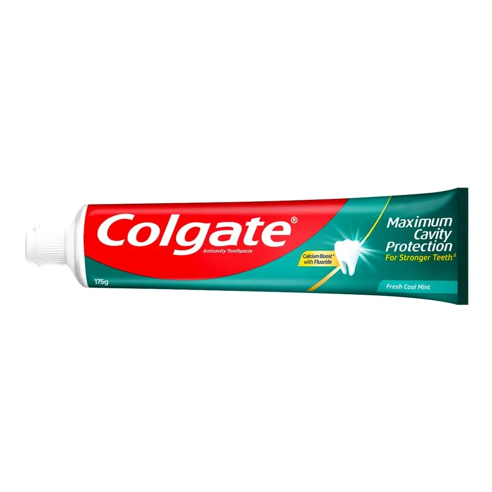 Colgate Toothpaste Maximum Cavity Protection Fresh Cool Mint Flavor 180G