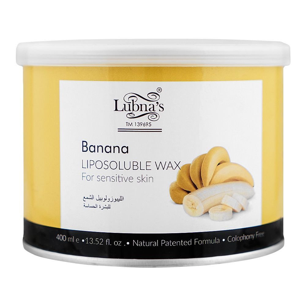 Lubnas Soft Wax Tin Banana 400ML