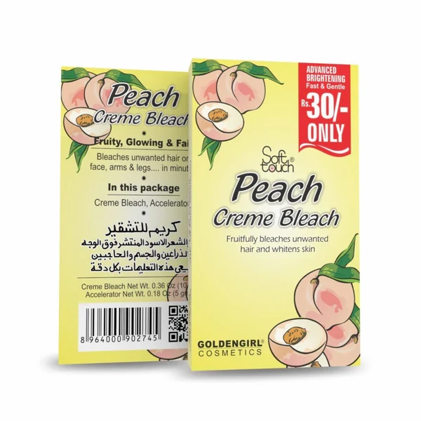 Soft Touch Bleach Sachet Peach