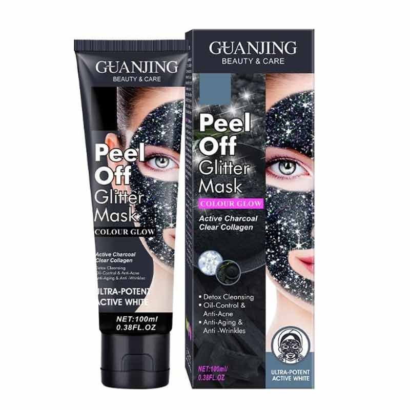 Guanjing Facial Mask Peel Off Glitter 100ml