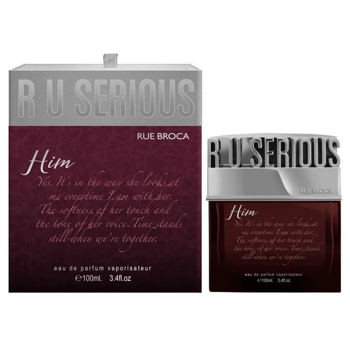 Rue Broca Eau De Parfum R U Serious Him 100ML