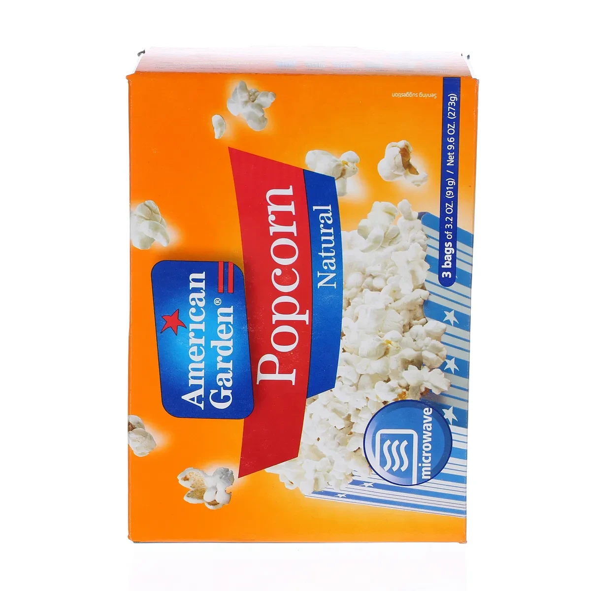 American Garden Popcorn Natural 1Pc 91G