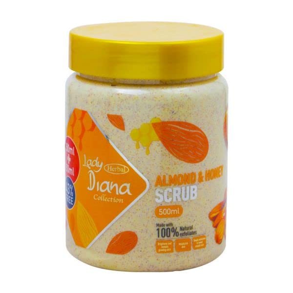 Lady Diana Scrub Almond And Honey 500ML