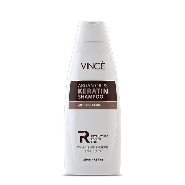 Vince Shampoo Argan Oil Keratin 230ML