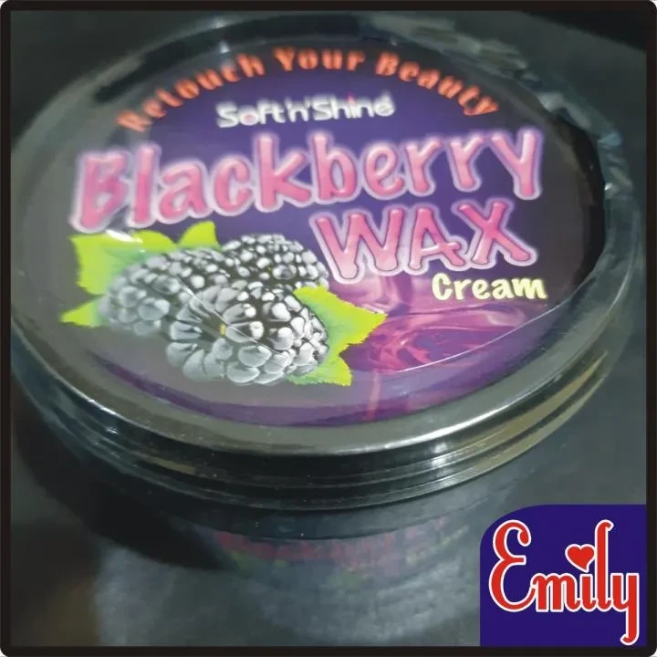 Soft N shine Cream Wax Blackberry 950G