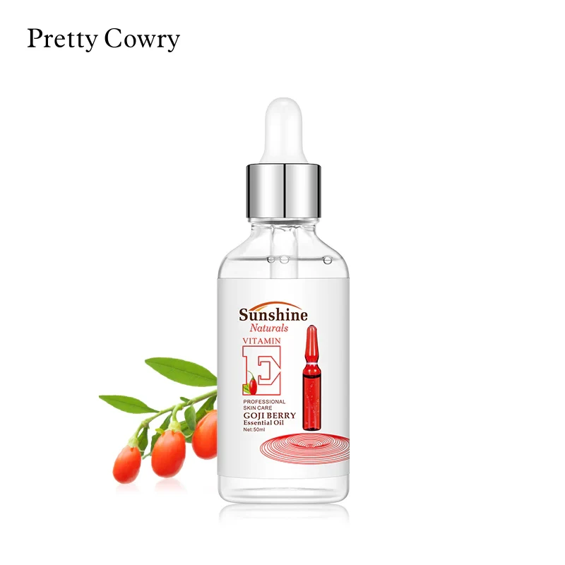 Pretty Cowry Face Serum Sunshine Vitamin E Goji Berry 50ML