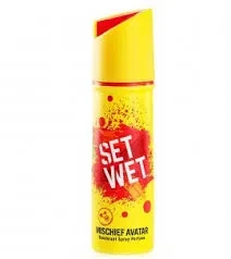 Set Wet Deodorant Body Spray Red 150ML