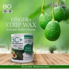 Bc + Finger Strips Wax Avocado 250G