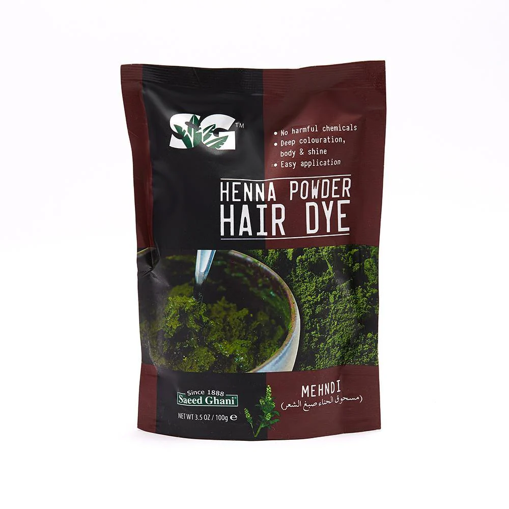 Saeed Ghani Powder Henna Hair Dye 100G